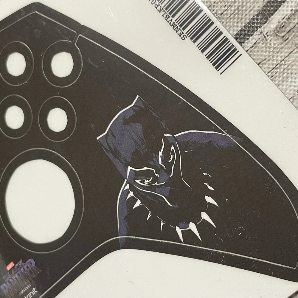 RARE HTF Marvel Black Panther Controller Skin Sticker Wakanda Forever NEW